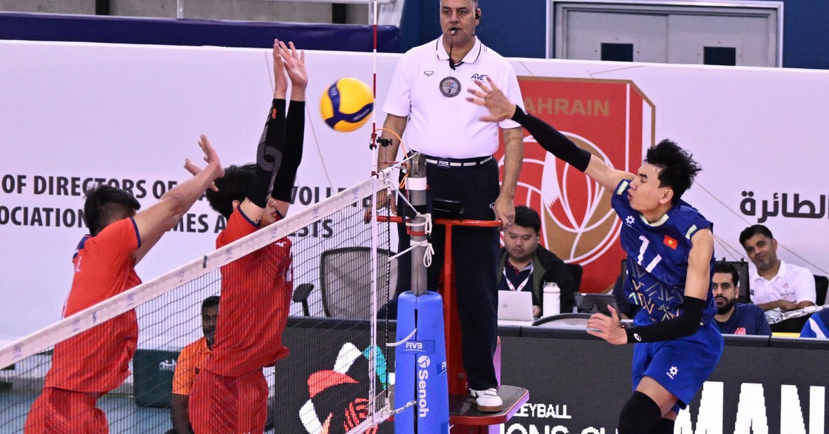 Lịch thi đấu chặng 1 Giải bóng chuyền nam SEA V.League 2025