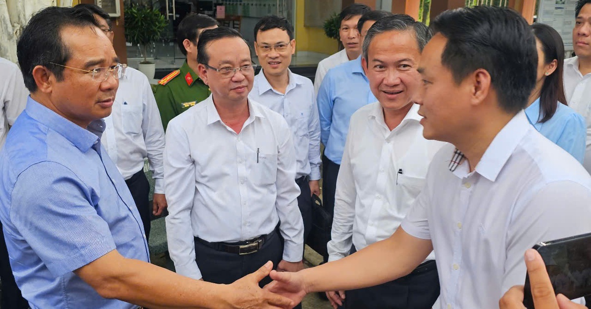 Chủ tịch Nguyễn Văn Được làm việc với xã, phường TP.HCM khu vực Bình Dương cũ