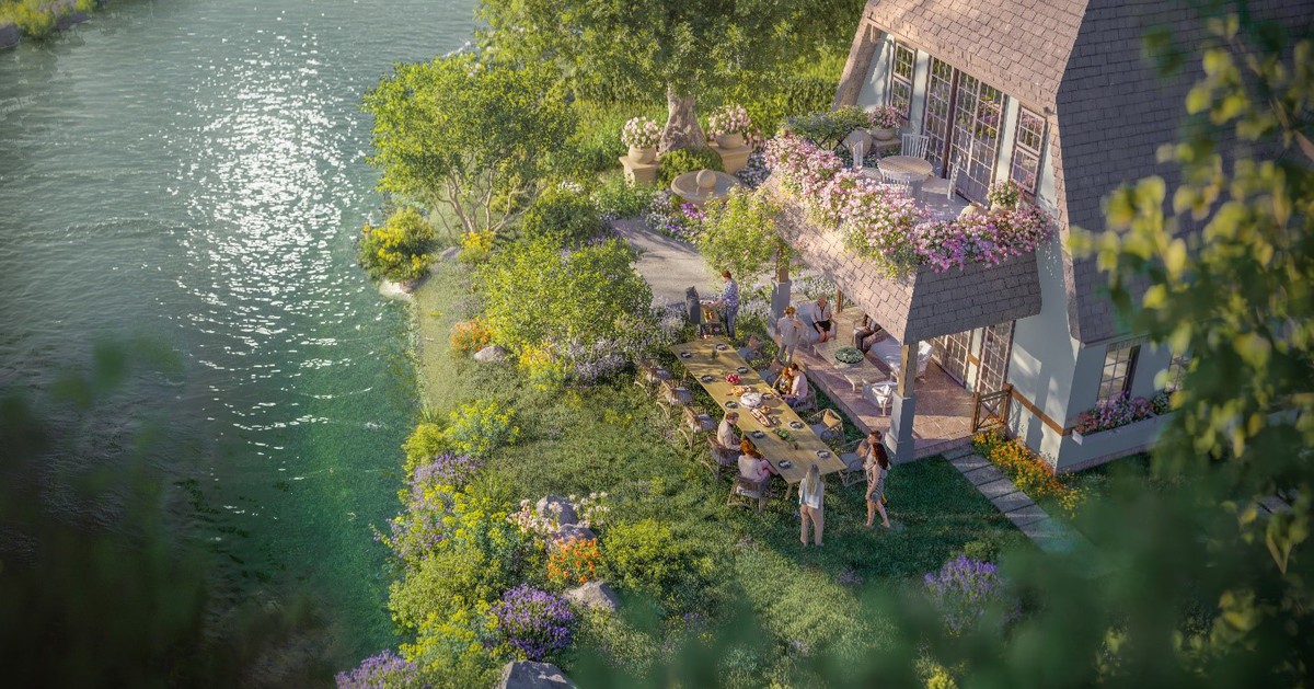 ‘Đảo châu Âu’ tại Eco Central Park: Du ngoạn bốn mùa hoa giữa lòng xứ Nghệ