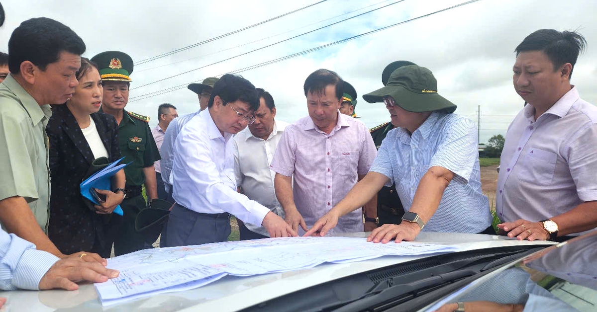 Tây Ninh chốt ngày 15-8 bàn giao mặt bằng dự án cao tốc TP.HCM - Mộc Bài