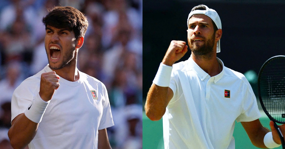 Xác định cặp bán kết đơn nam đầu tiên của Wimbledon 2025