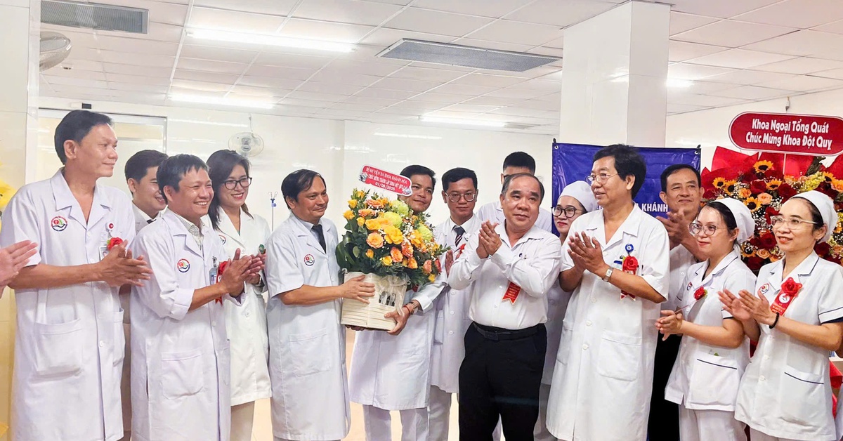 Số người đột quỵ tăng và trẻ hóa, bệnh viện ở Khánh Hòa lập chuyên khoa điều trị