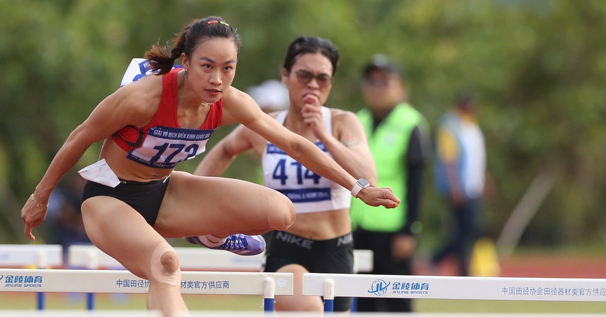 Huỳnh Thị Mỹ Tiên: 'Nữ hoàng tốc độ' Vượt Áp Đối Thủ, Vô Địch Kịch Tính Giải Vô Địch Điền Kinh Quốc Gia!