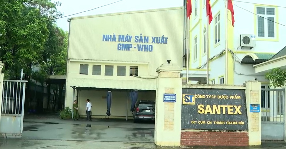 Vì sao giám đốc Công ty dược phẩm Santex bị khởi tố?