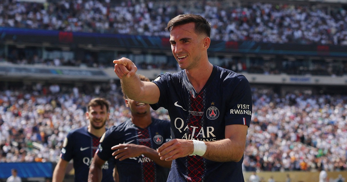 Khán giả Việt Nam đã có thể xem PSG khuynh đảo Ligue 1 mùa 2025-2026