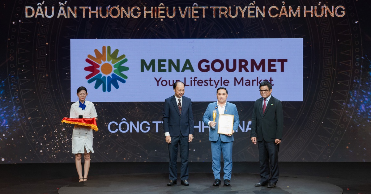 Mena Gourmet Tự Hào Nhận Giải 'Dấu Ấn Thương Hiệu Việt Truyền Cảm Hứng': Hành Trình Lan Tỏa Giá Trị Bền Vững