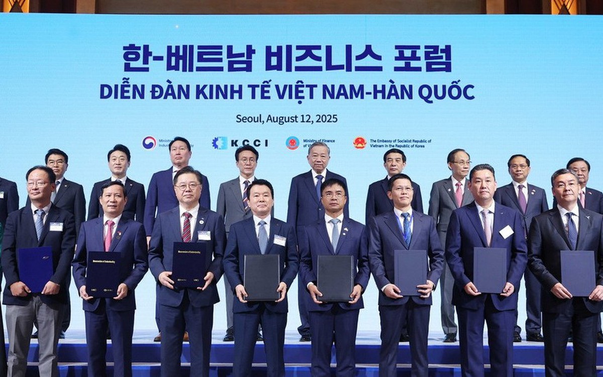 Loạt thỏa thuận hợp tác giữa doanh nghiệp Việt Nam và Hàn Quốc