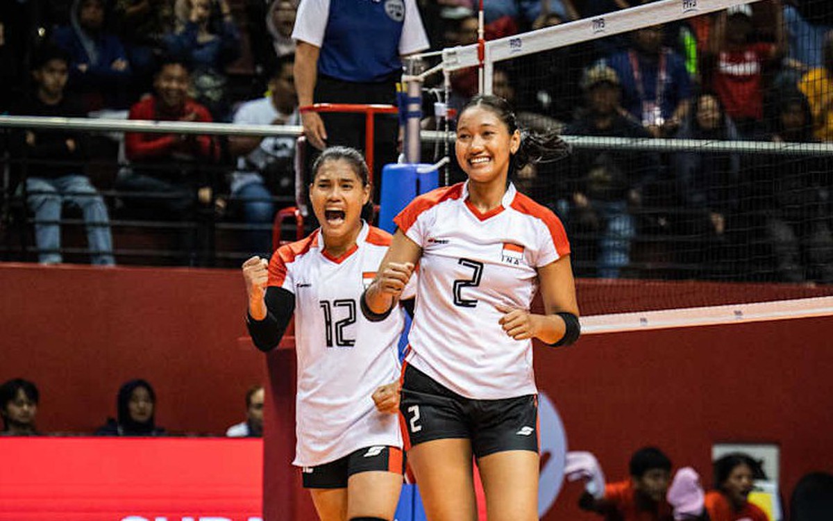 Bóng chuyền nữ Indonesia có nguy cơ bị 'hủy diệt' sau khi có suất của U21 Việt Nam