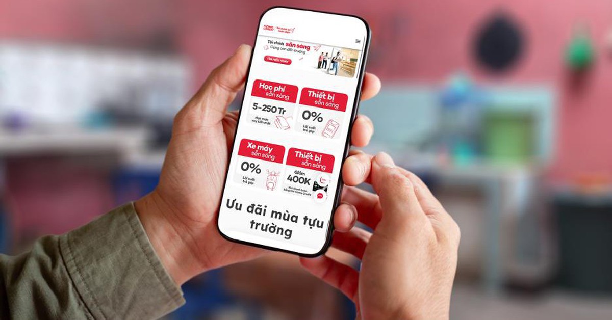 Mùa Tựu Trường Không Lo: Home Credit Giải Pháp Tài Chính Thông Minh Cho Phụ Huynh
