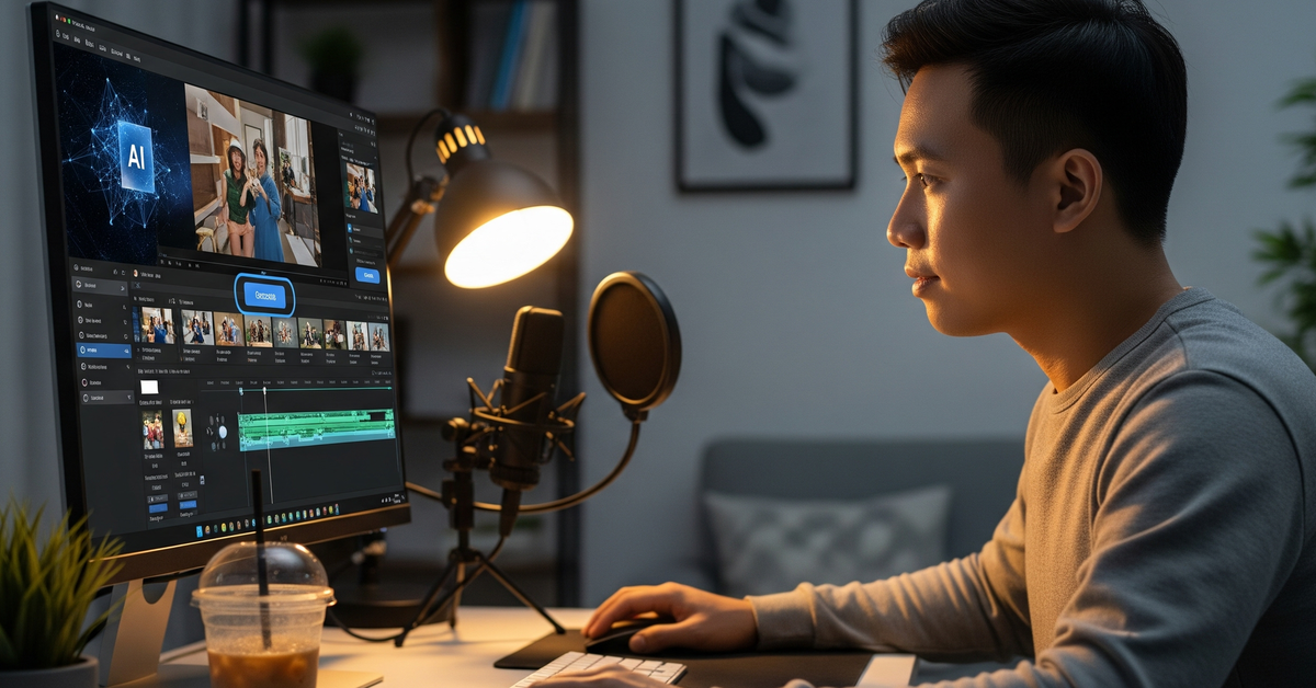 'Hậu trường' AI chuyển văn bản thành video trong vài phút