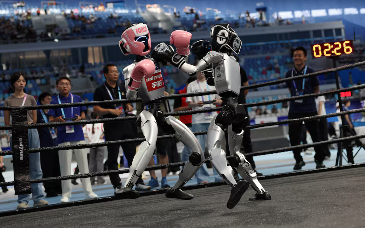 Sôi động 'thế vận hội robot hình người' đầu tiên thế giới