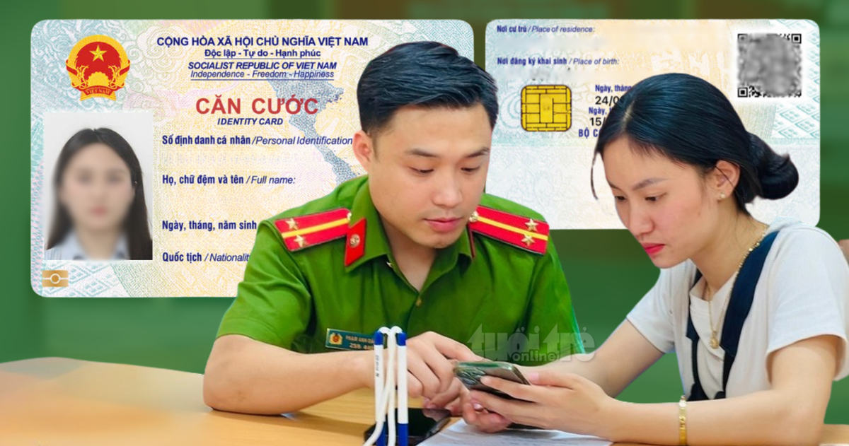Hướng dẫn từng bước: Đổi thẻ căn cước trên VNeID theo đơn vị hành chính mới miễn phí - Tuổi Trẻ Online