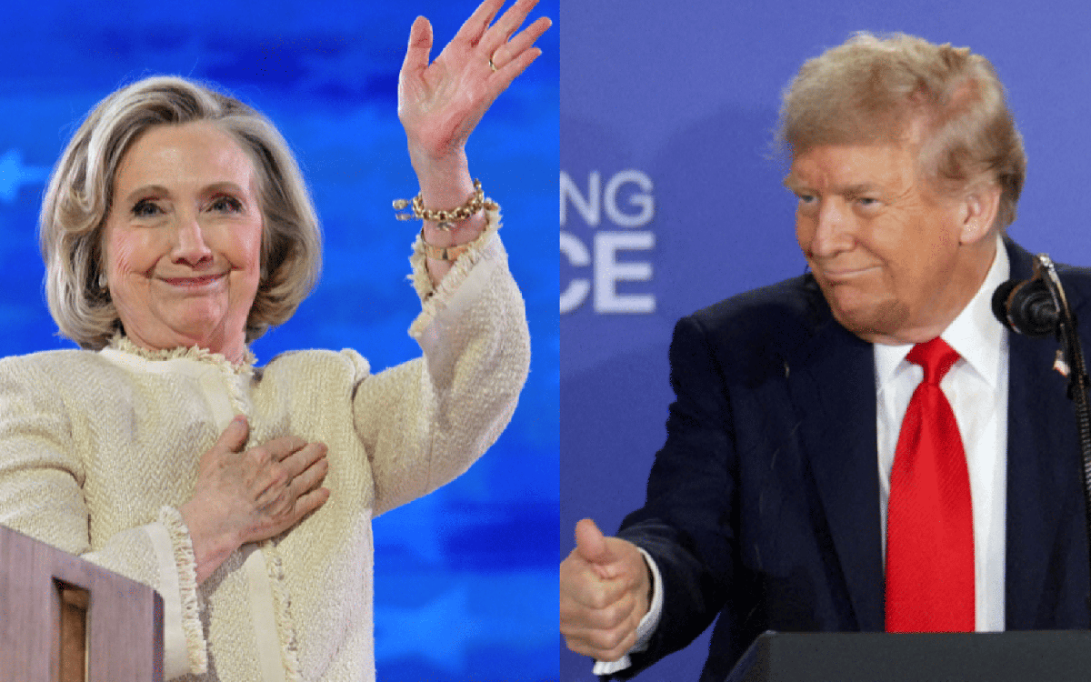 Hillary Clinton bi nominirala Trumpa za Nobelovo nagrado za mir pod določenim pogojem, Trump se je odzval.