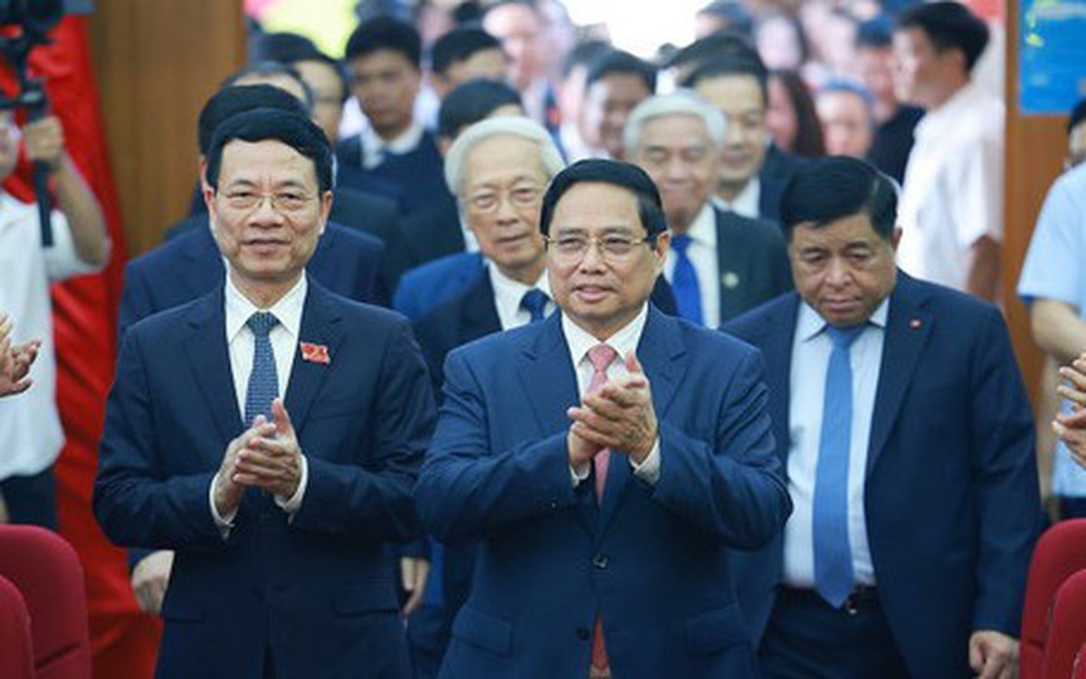 Thủ tướng Phạm Minh Chính: Mỗi cán bộ Bộ Khoa học và Công nghệ phải là một chiến sĩ