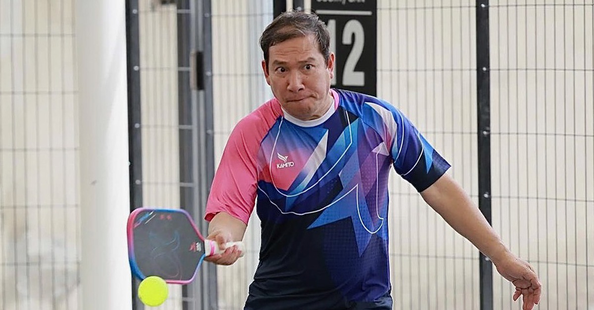 Nghệ sĩ Quang Thắng, diễn viên B Trần dự Giải pickleball Doanh nhân trẻ toàn quốc 2025