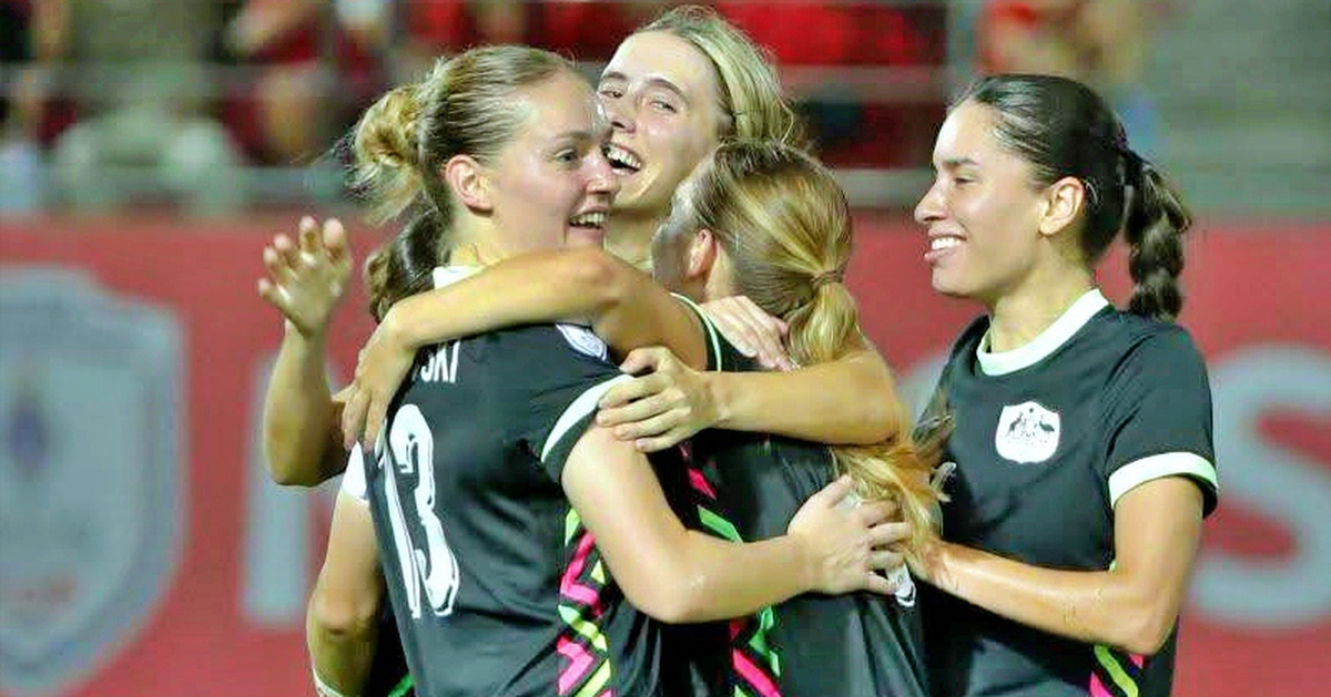 Úc vô địch giải nữ Đông Nam Á bằng đội hình U23