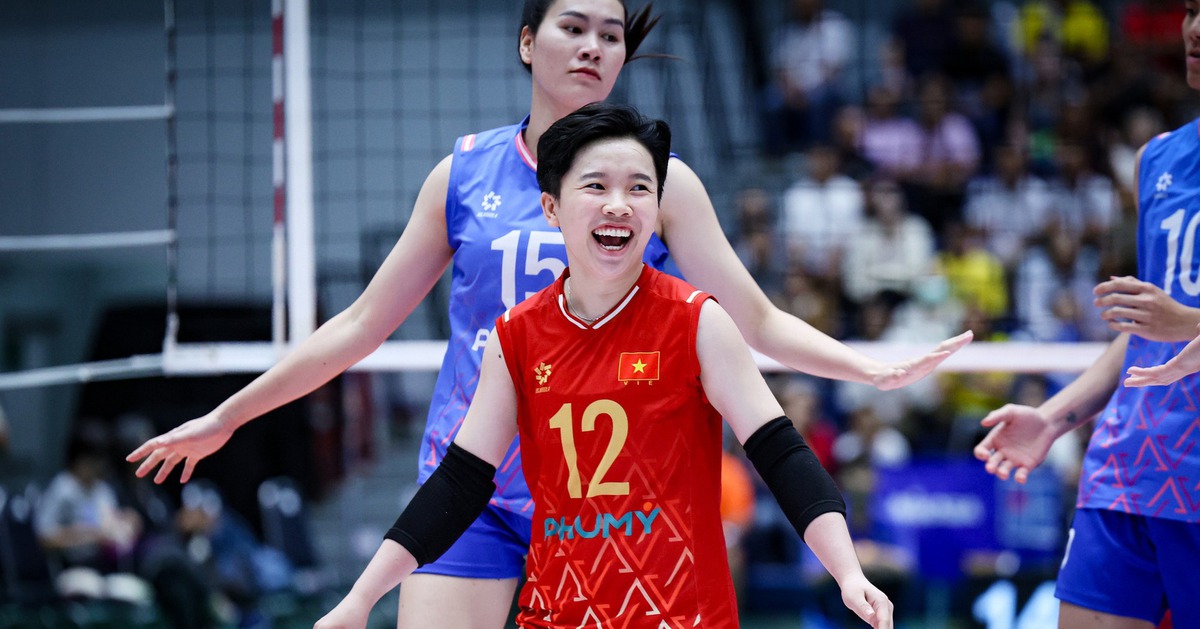 Lịch trực tiếp bóng chuyền nữ SEA V.League 3-8: Việt Nam đại chiến Thái Lan