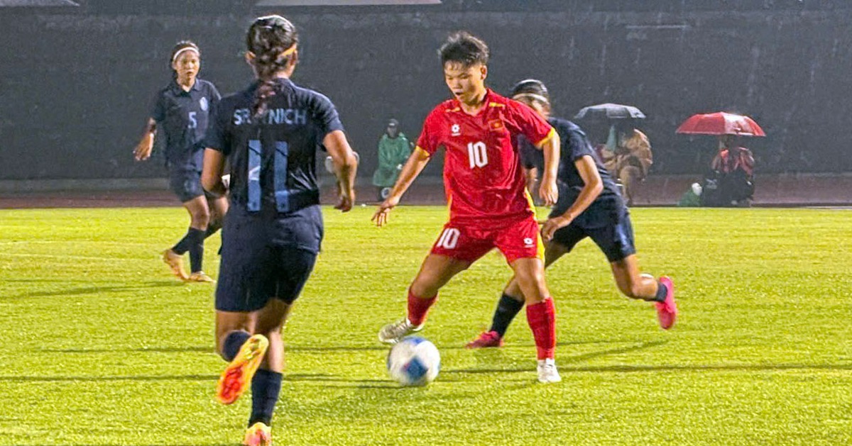Cầu thủ nữ Việt Nam lập hat-trick ở Giải U16 Đông Nam Á