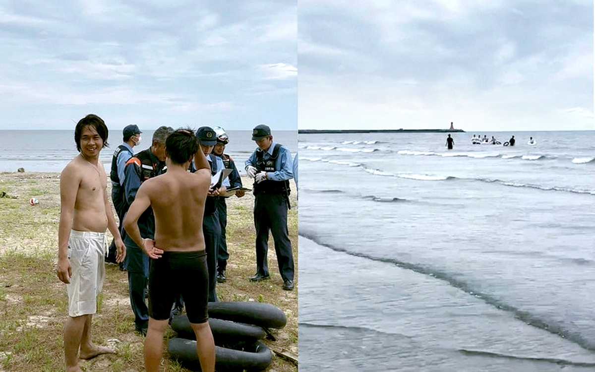 Trao tặng giấy khen cho 2 chàng trai người Việt cứu sống 2 em bé Nhật Bản