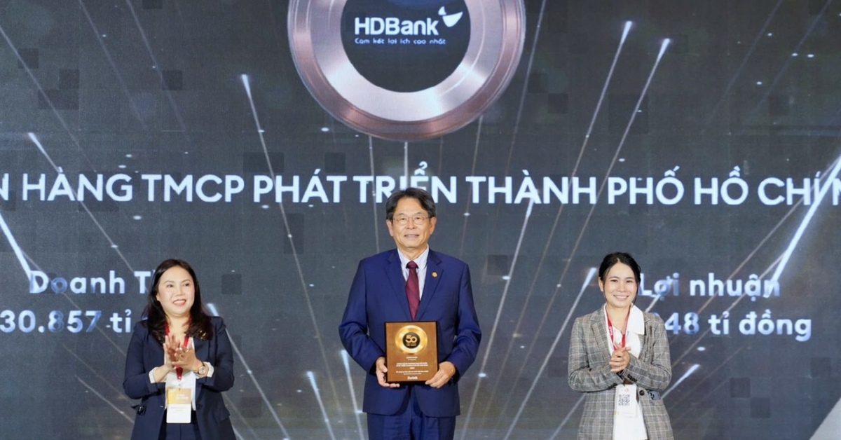 HDBank vào Top 50 doanh nghiệp niêm yết tiêu biểu nhất 2025