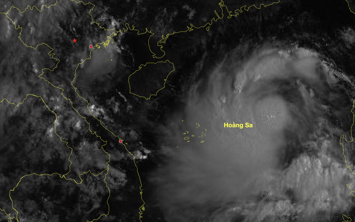 Bão số 5 vừa hình thành, dự báo đi nhanh, gió có thể cấp 12, giật cấp 15 trước khi đổ bộ