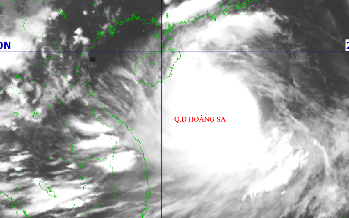 Tajfun Kajiki (številka 5) se krepi in grozi Vietnamu z močnim vetrom in obilnim deževjem