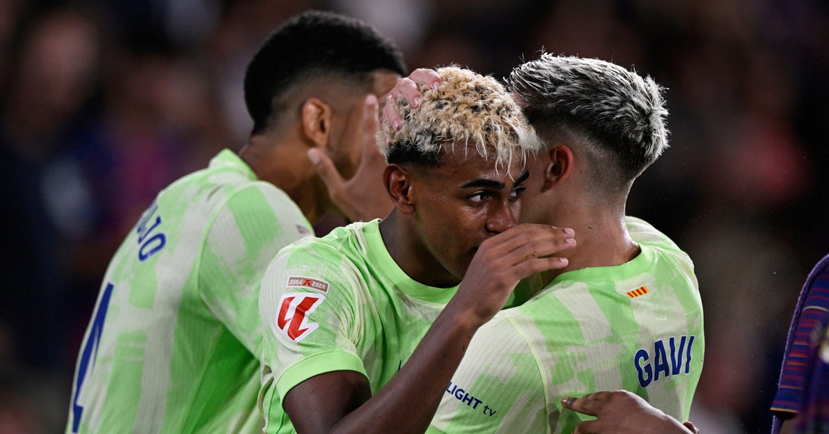 Yamal lại tỏa sáng giúp Barca lội ngược dòng ngoạn mục