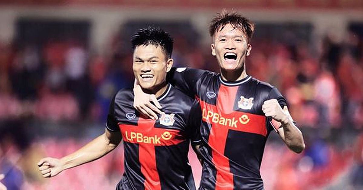 Bảng xếp hạng V-League vòng 2: Tân binh lên đỉnh bảng