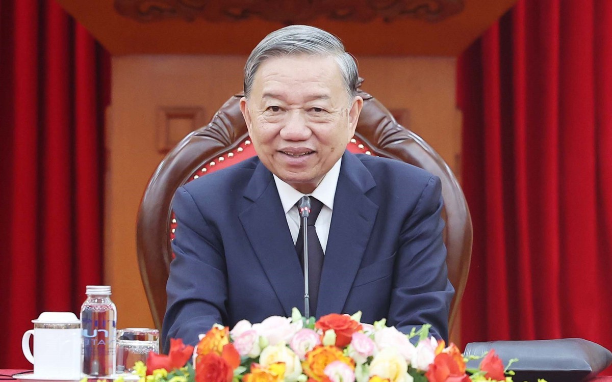 Thư chúc mừng của Tổng Bí thư Tô Lâm nhân kỷ niệm 80 năm thành lập ngành ngoại giao