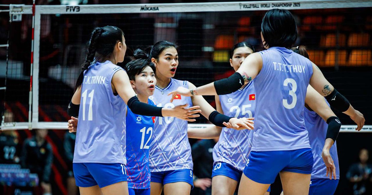 Dù thua, bóng chuyền nữ Việt Nam vẫn gây bất ngờ cho đối thủ ở Giải vô địch thế giới