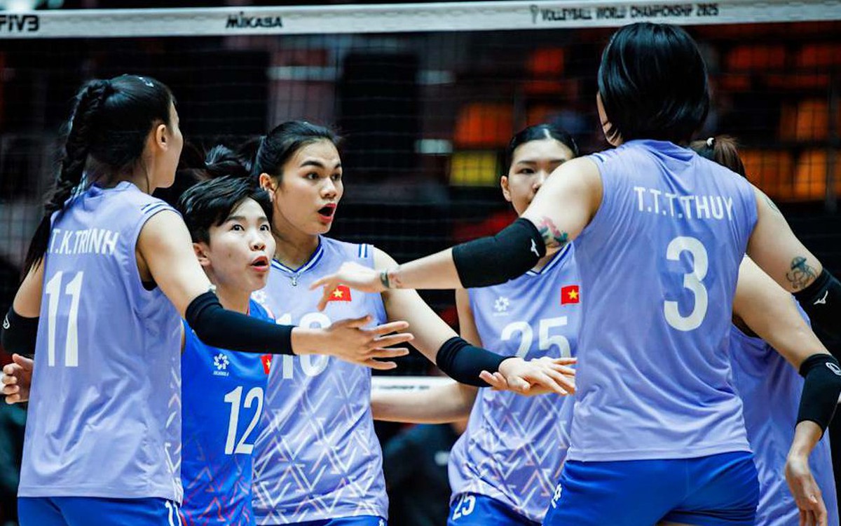 Dù thua, bóng chuyền nữ Việt Nam vẫn gây bất ngờ cho đối thủ ở Giải vô địch thế giới