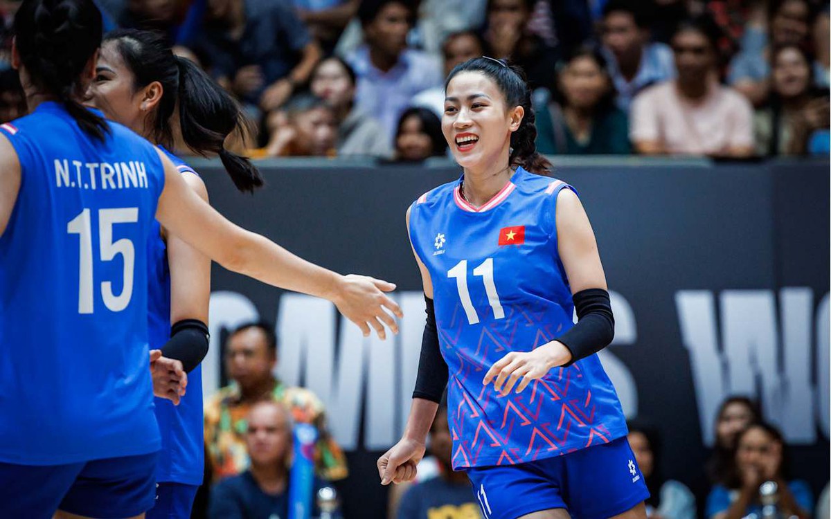 Bóng chuyền nữ Việt Nam coi chừng nguy cơ rớt hạng