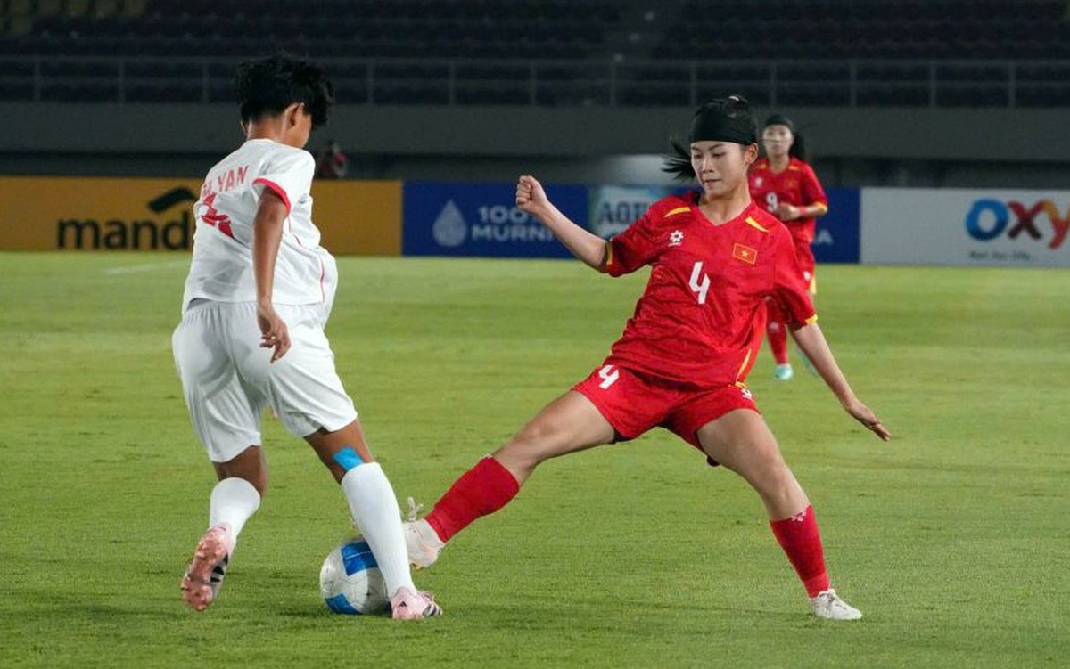 Hưởng 3 quả 11m, U16 nữ Việt Nam hạ Myanmar vào bán kết giải Đông Nam Á