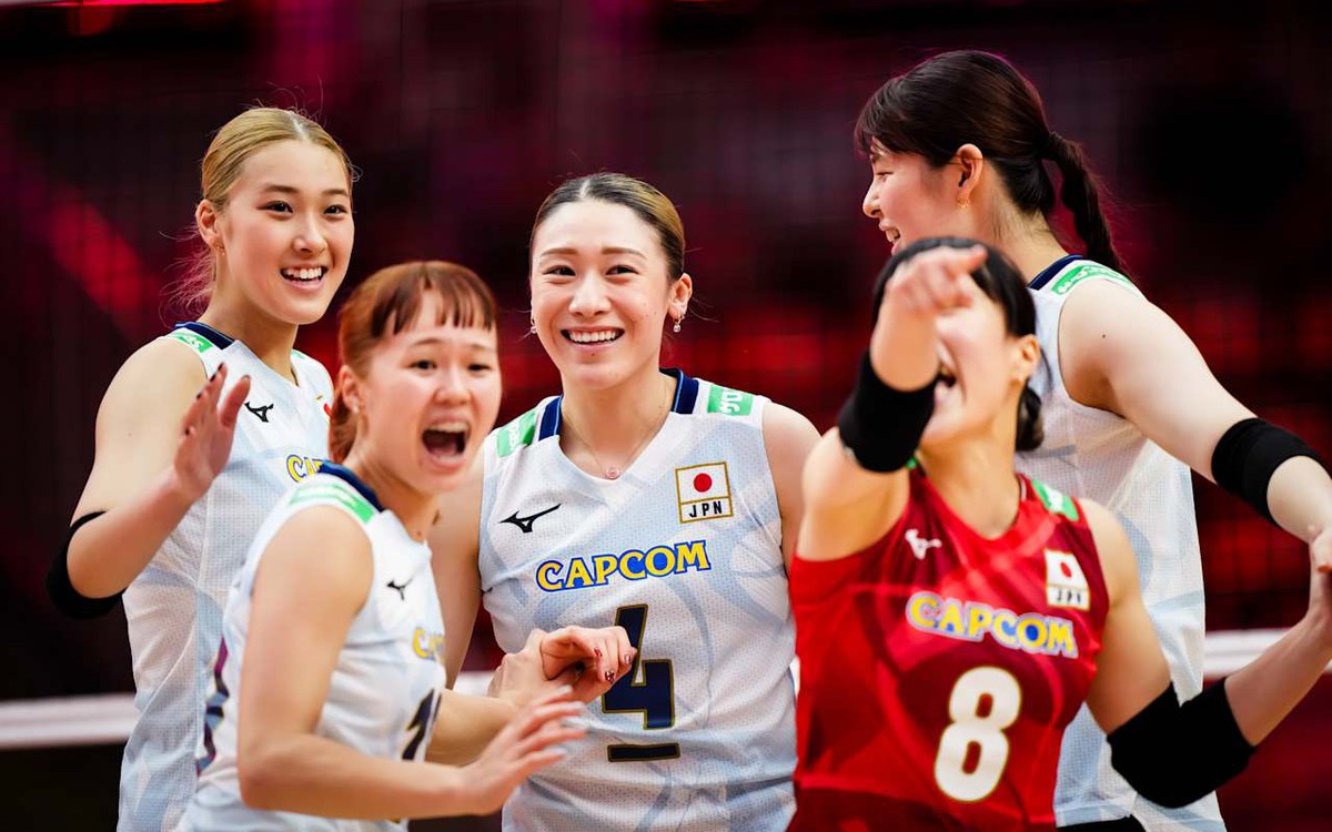 Nhật Bản làm nên cú ngược dòng ấn tượng ở Giải bóng chuyền thế giới