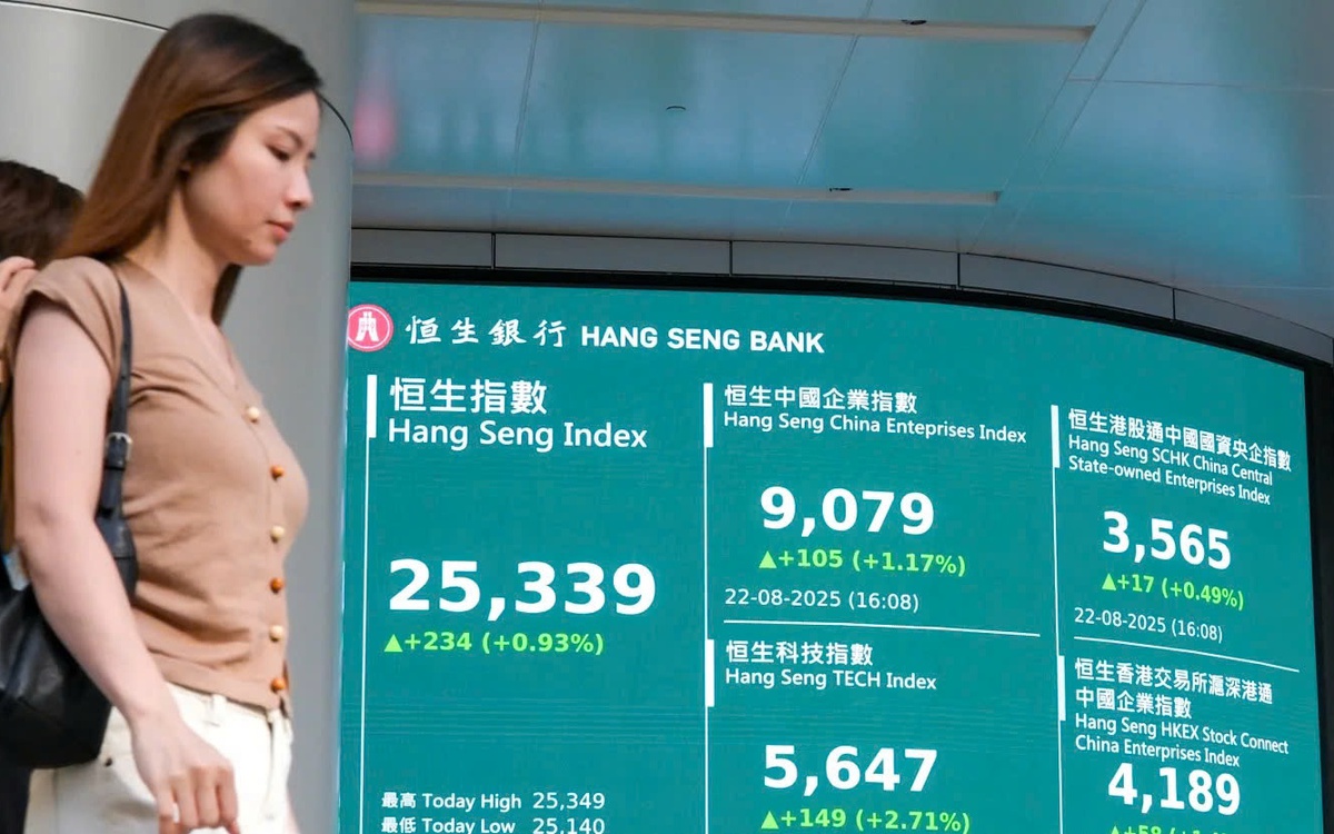 Chủ tịch Fed 'bóng gió' giảm lãi suất, sắc xanh ngập tràn thị trường châu Á