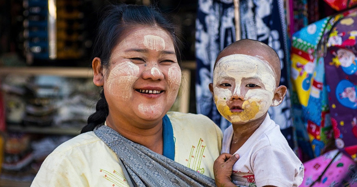 Phong cách trang điểm đặc biệt của phụ nữ Myanmar đoạt giải nhất ‘Vẻ đẹp ASEAN - Dấu ấn Việt Nam’
