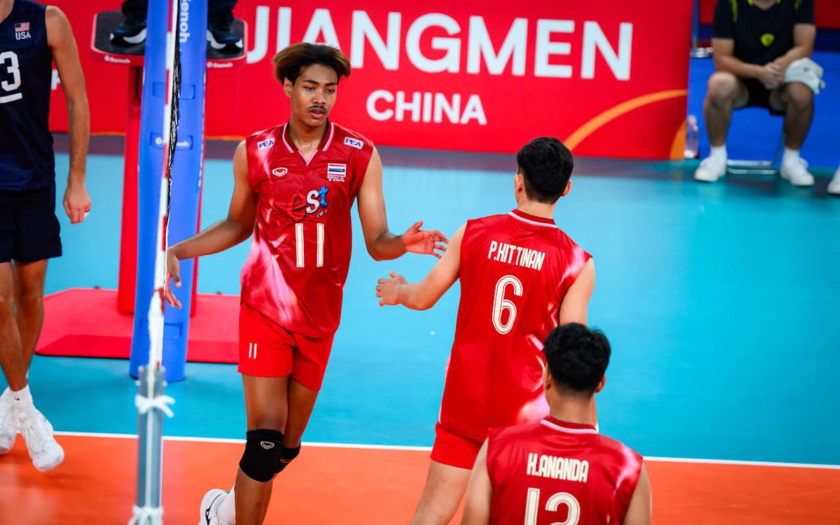 Bóng chuyền Thái Lan thua tan nát ở Giải U21 thế giới