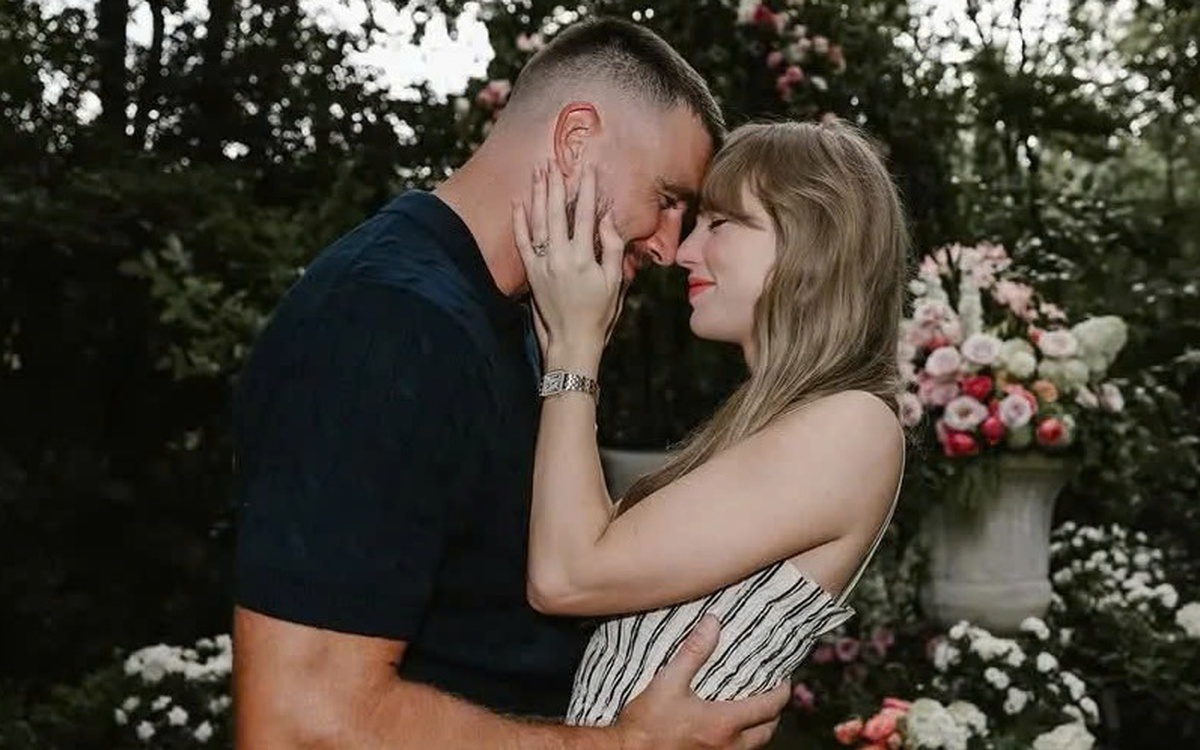 Taylor Swift đính hôn với Travis Kelce: Nhẫn kim cương 1 triệu USD gây sốt