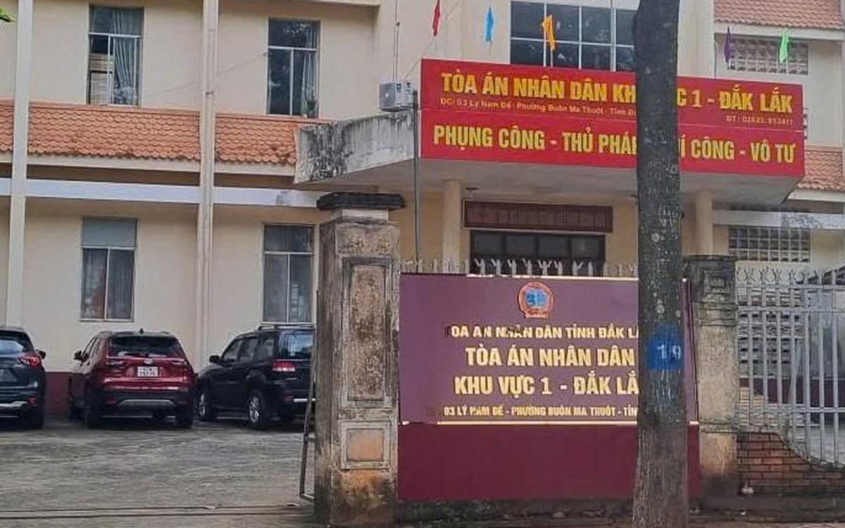 Vì sao cựu phó chánh án TAND khu vực 1 Đắk Lắk bị tạm giữ?