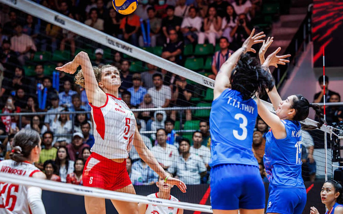 Trận đấu của tuyển nữ Việt Nam được xem nhiều nhất Giải bóng chuyền thế giới