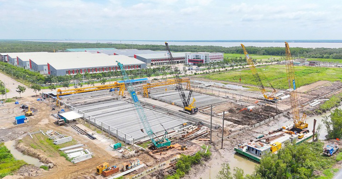 Thêm một cụm công nghiệp phía Đông tỉnh Đồng Tháp đi vào hoạt động