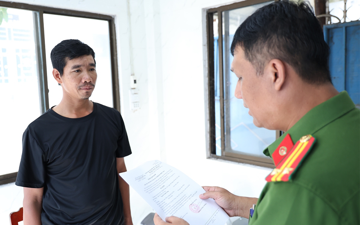 Bắt hung thủ đâm người chạy xe ôm để cướp xe lúc rạng sáng