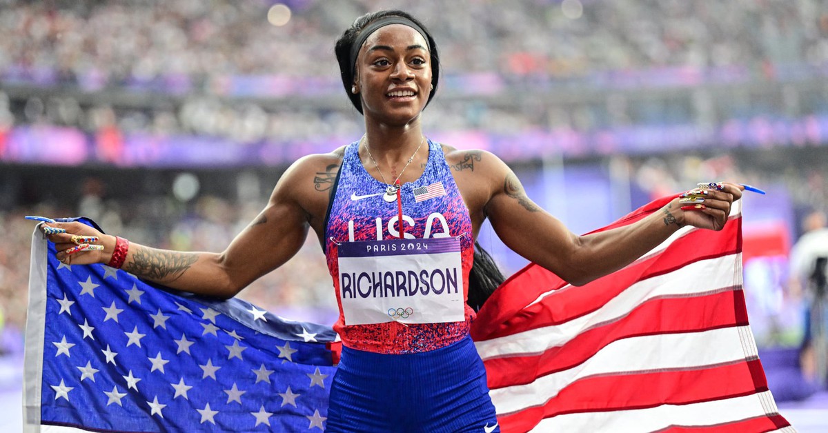 'Nữ hoàng nước rút' người Mỹ bị bắt vì hành hung bạn trai