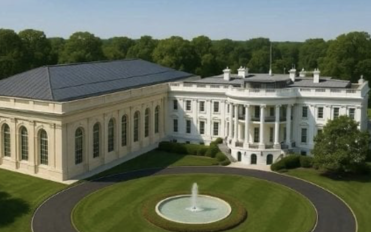 Sự thật về hình ảnh phòng khiêu vũ mới của Nhà Trắng