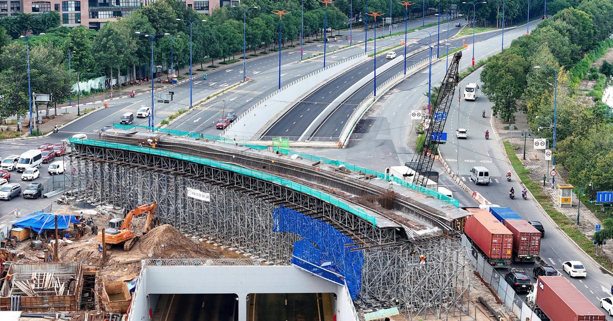 Ban Giao thông kỳ vọng giải quyết 80% ùn tắc quanh nút giao An Phú khi thông hầm HC2 trước Tết