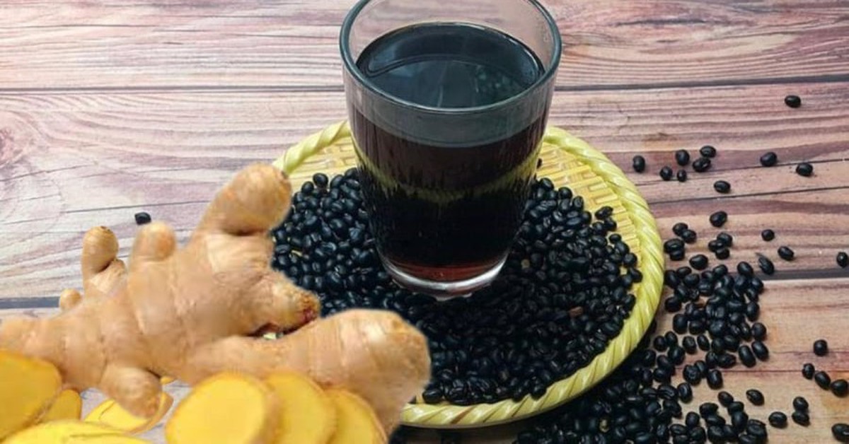 Uống nước gừng và đỗ đen tốt cho sức khỏe, nhưng có nên uống thay nước lọc?