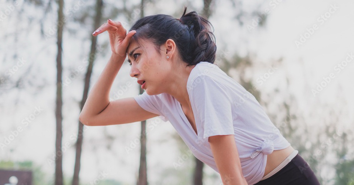 Trời oi bức, tập thể thao lúc sáng sớm cũng không an toàn