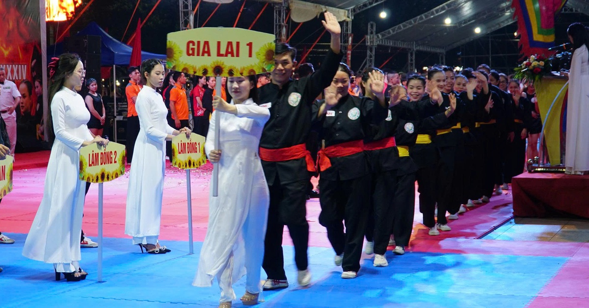 686 võ sư, vận động viên tranh tài tại giải vô địch Võ cổ truyền quốc gia 2025