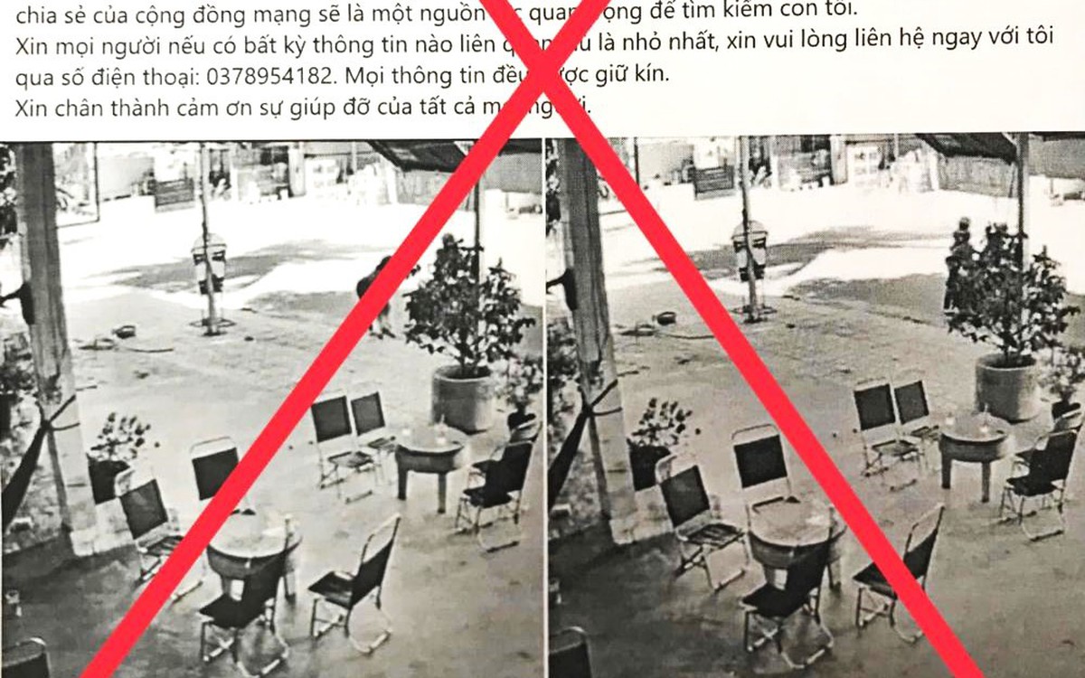 Công an cảnh báo thủ đoạn tung tin thất thiệt bắt cóc trẻ em để kêu gọi từ thiện