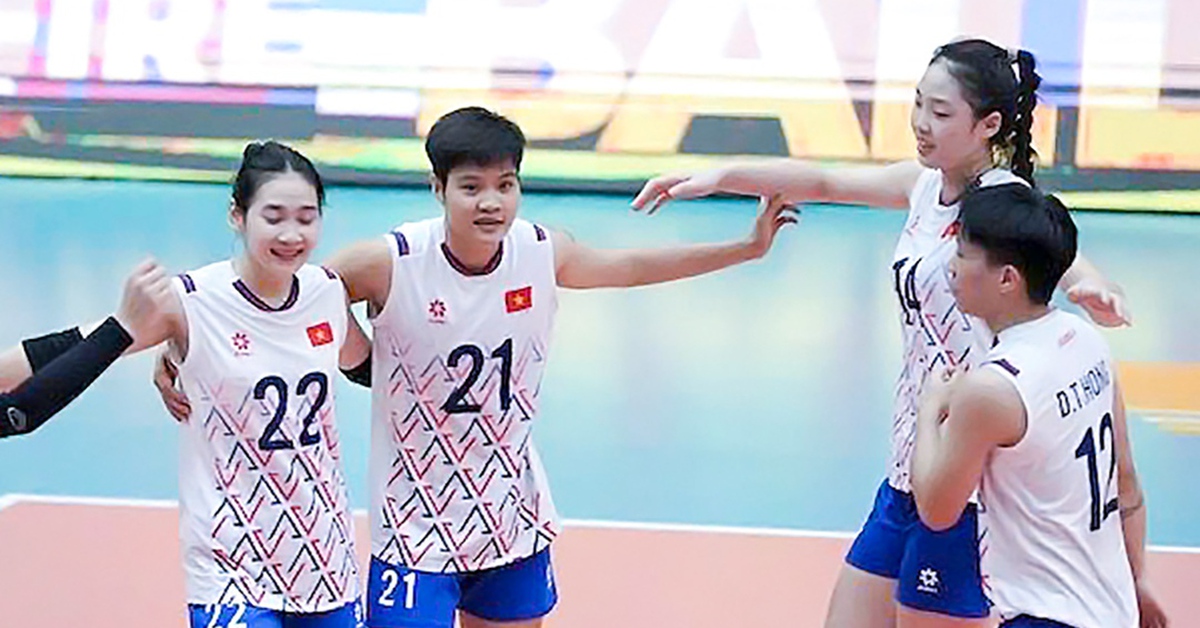 Lịch thi đấu bóng chuyền U21 nữ Việt Nam tại Giải vô địch thế giới